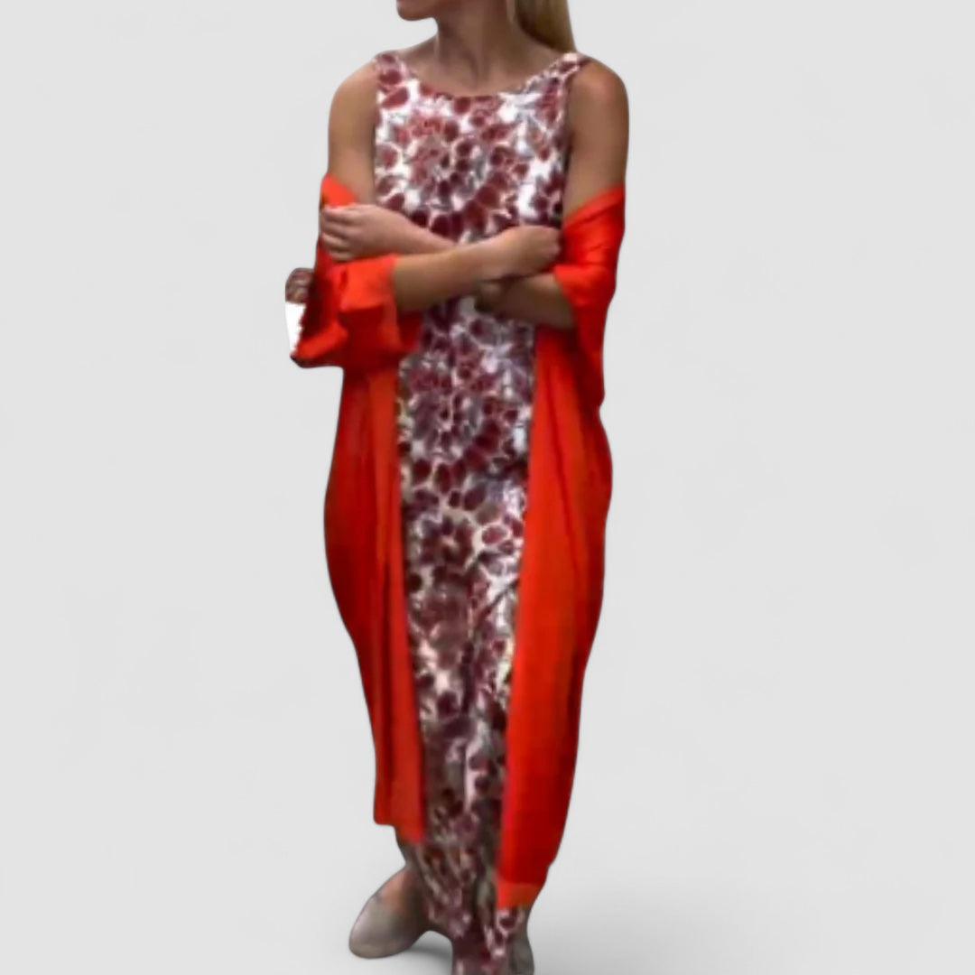 Salonen™ | Melanie - Elegantti mekko liivillä