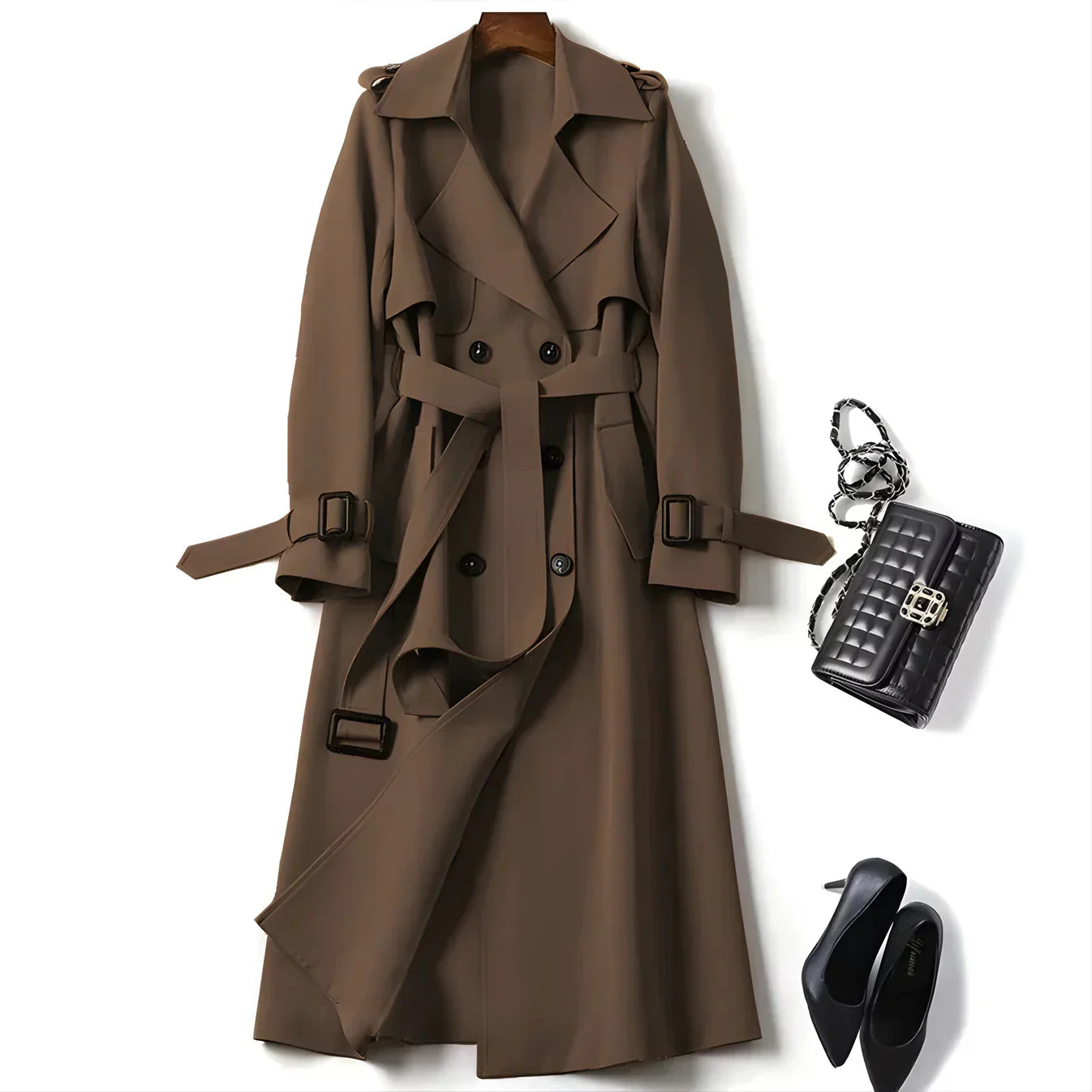 Salonen™ | Vespara – Elegantti Trenchcoat Ajattomalla Tyylillä