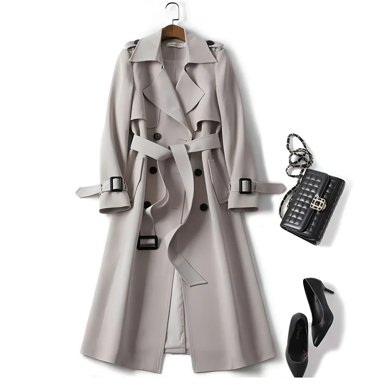 Salonen™ | Vespara – Elegantti Trenchcoat Ajattomalla Tyylillä