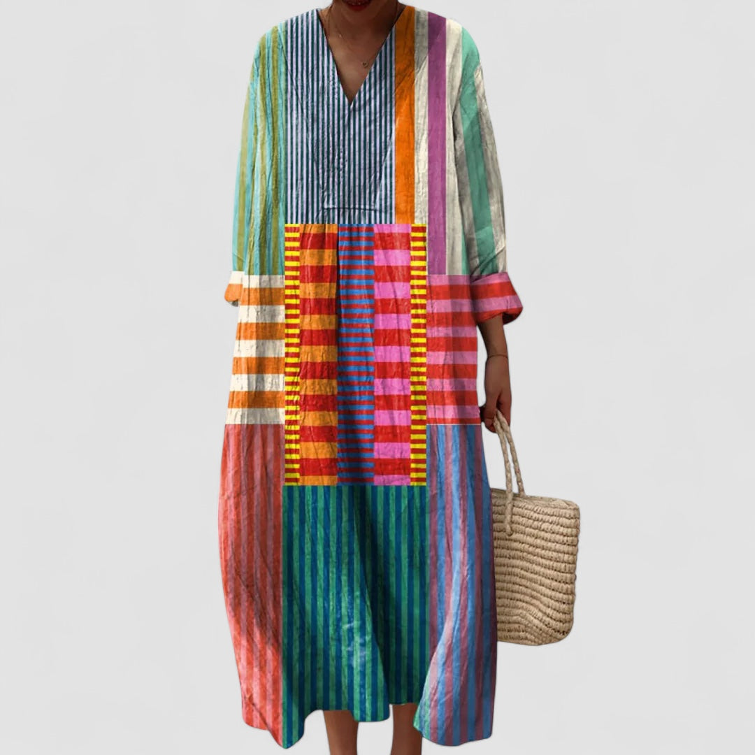 Salonen™ | Ottilie - Geometrinen mekko