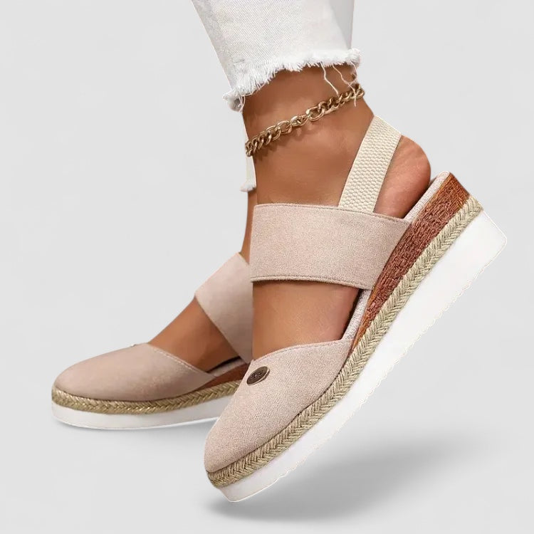Salonen™ | Antonia - Ortopediset Sandalit Platolla, Hengittävät ja Rentouttavat