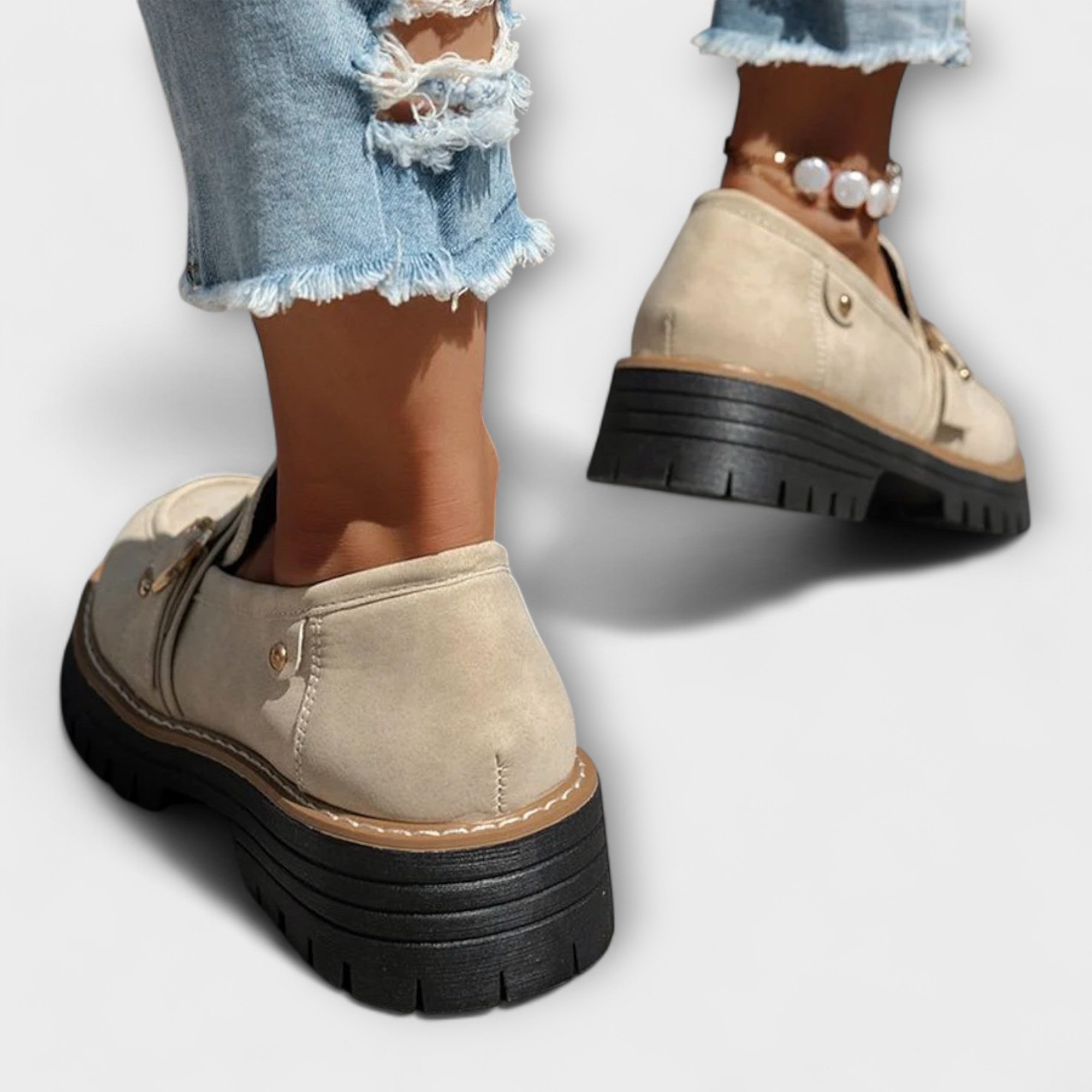 Salonen™ | Lora – Rentot Loafers Pyöreällä Varvalla