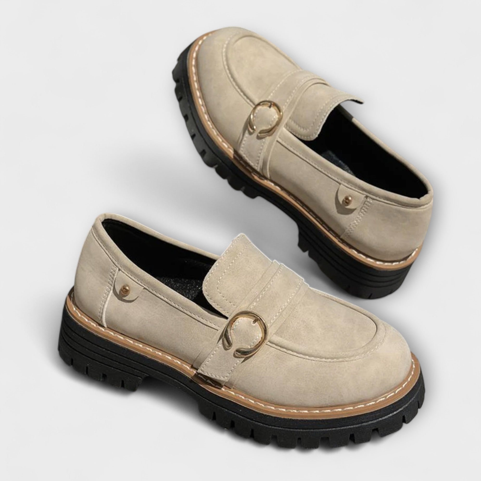 Salonen™ | Lora – Rentot Loafers Pyöreällä Varvalla