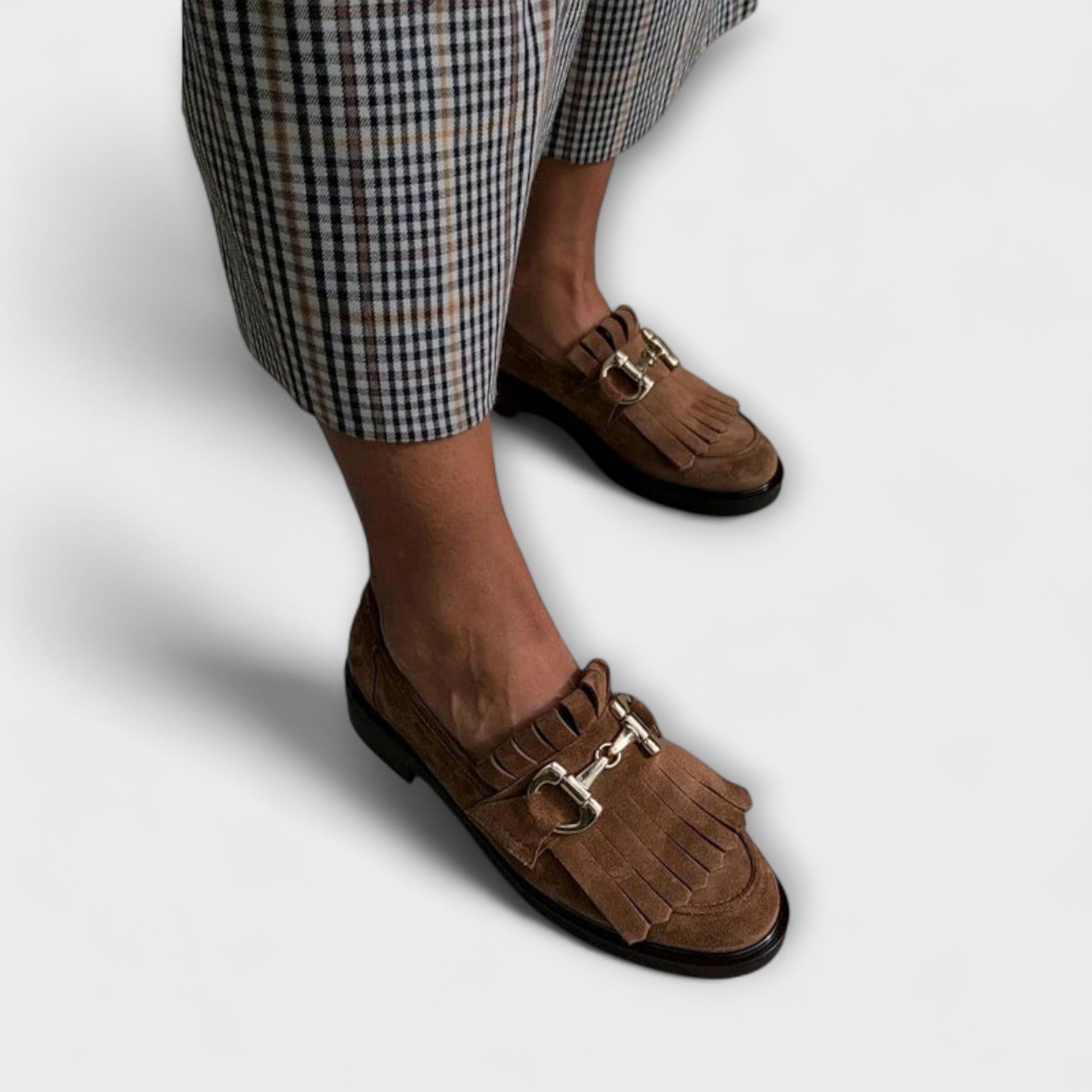 Salonen™ | Fleur – Ruskea Loafer pyöreällä kärjellä